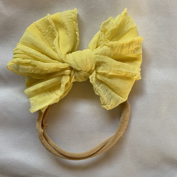 Poppy Knots headband and bows - Picture 4 of 6